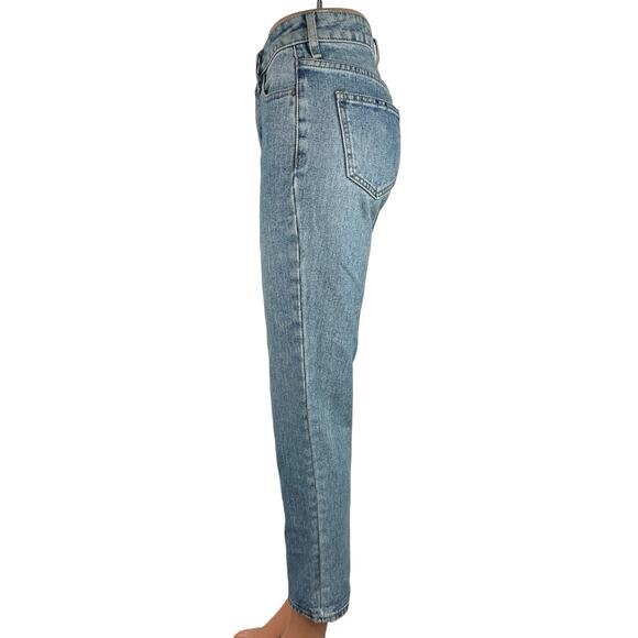 Pacsun Blue Cotton Stretch Light Wash High Rise Denim Skinny Jeans Size 24 - Picture 2 of 5